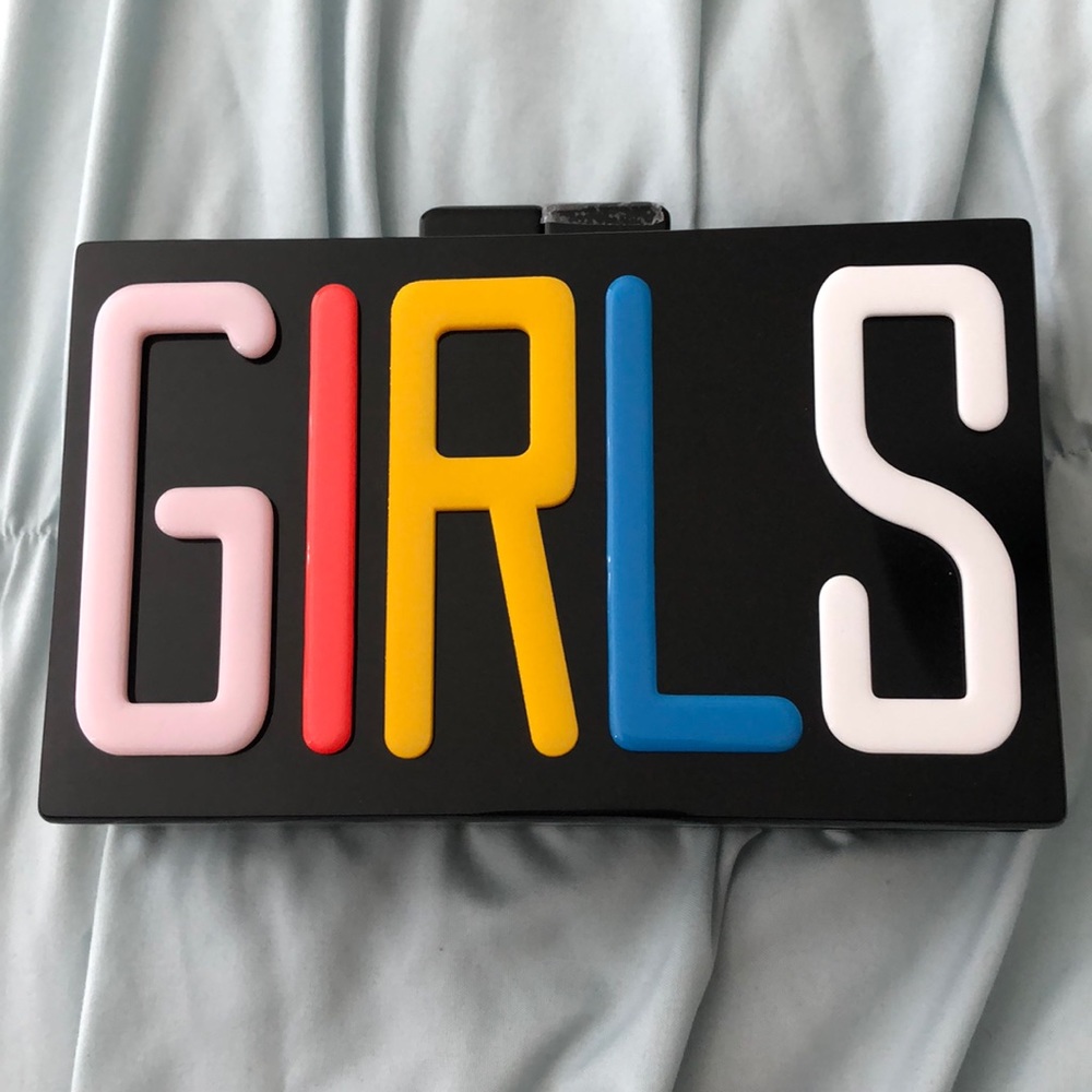 Multicolored Girls Clutch